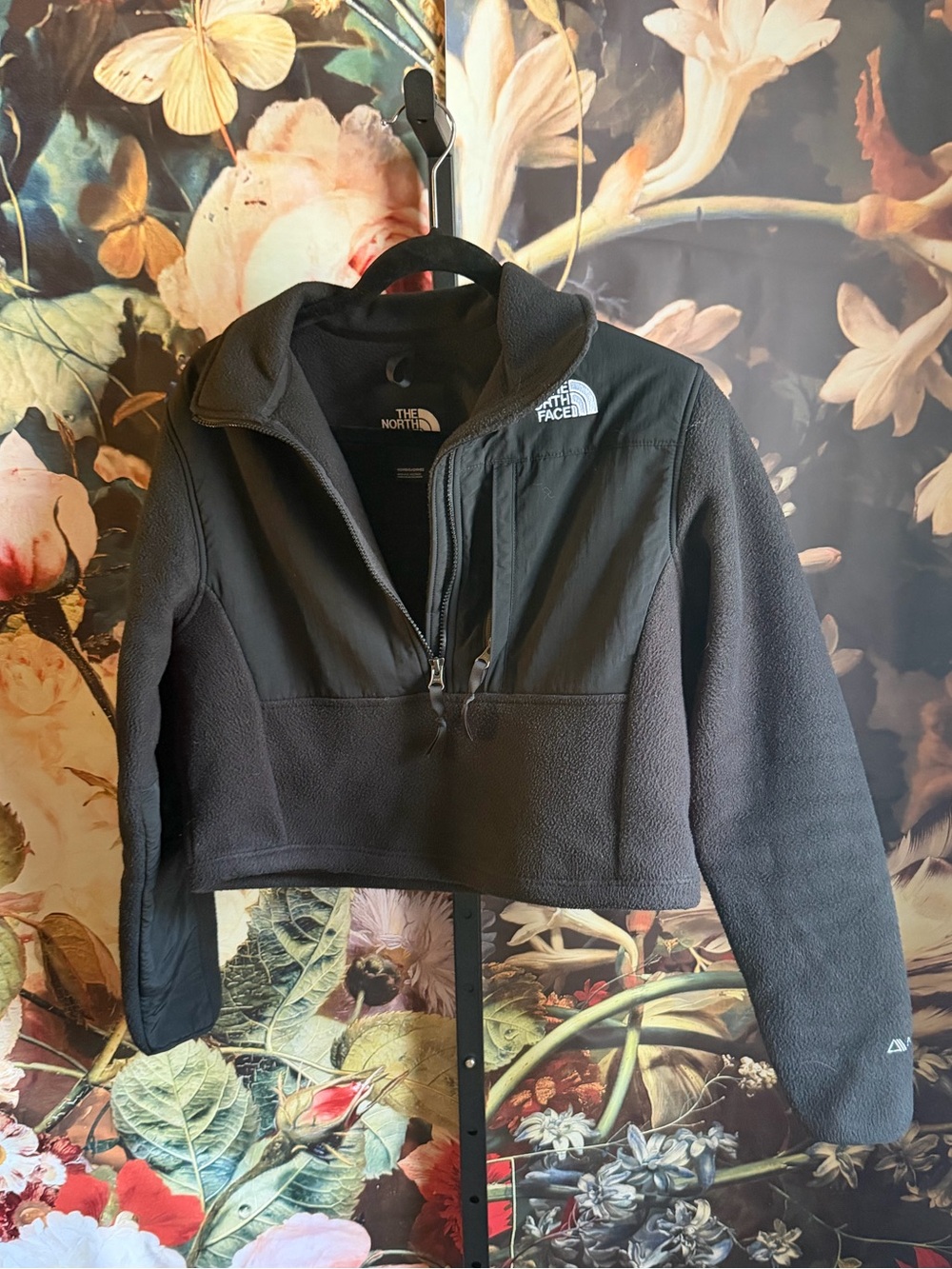 NWT North Face M Denali Cropped Fleece Jacket